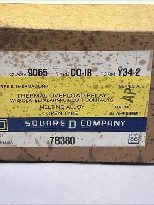 New | in-Stock SQUARE D 9065C0-1R Miscellaneous Equipment (Electrical & Power) | Surplus Asset Holdings #1201292