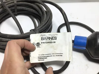 SJE Rhombus MilliAmpMaster Wide Angle Float Control Switch 124522-30