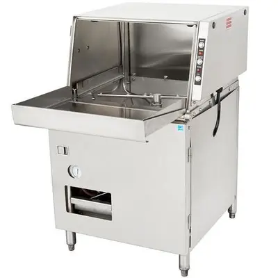Low Temperature Single Rack Glass Washer / Dishwasher