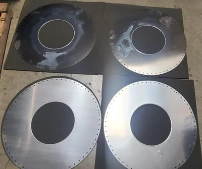 Lot of 4 Pcs 27" Natural DIAMOND SAW BLADE SLICING SILICON SMI Semiconductor