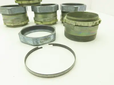 4" EMT Compression Connector Lot of 5