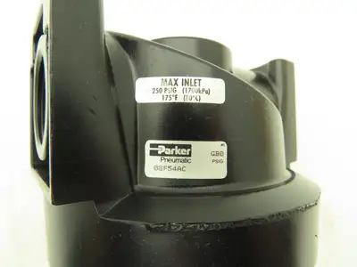 Parker 08F54AC Pneumatic Air Filter 1" NPT 250PSI