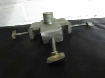 1860-385 RARE ANTIQUE ORNAMENTAL & ENGINE TURNING WORK HOLDING VISE