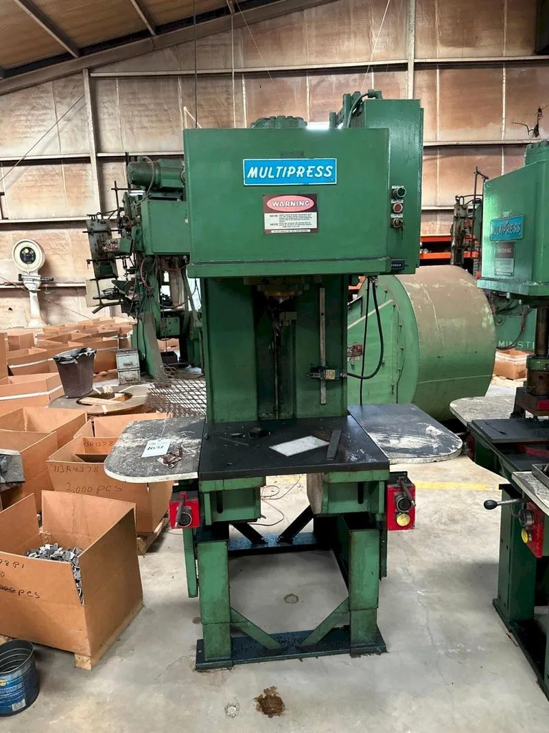 Used MULTIPRESS WT100M C-404-FS1 Hydraulic Presses Ohio US | Yoder Brothers machinery #1389541