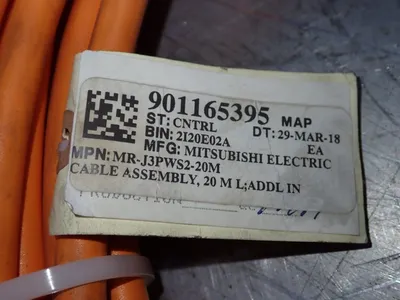 Used MITSUBISHI MRJ3PWS220M Cable & Wire Ohio US | HGR 24 #835284