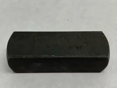 Used Parker Colorflow In-line Check Valve, Hydraulic 5000psi Pump & Valve Parts Michigan US | Maverick Industrial Sales #1402135