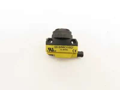 Banner QS18VN6CV15Q7 Photoelectric Sensor Convergent Focal Point 16mm