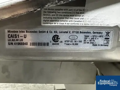 USED Sartorius 1,000 Liter Sartorius Palletank for Mixing Jacketed