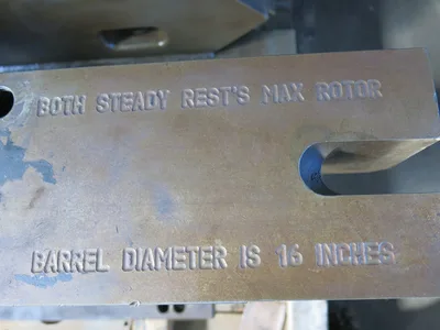 Large Lathe Steady Rests 60″ Swing