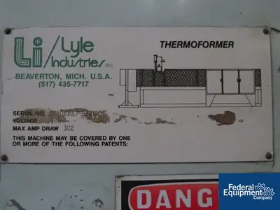 USED Lyle Industries LYLE INDUSTRIES THERMOFORMER