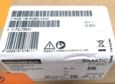 NEW SEALED SIEMENS 6ES7148-6CB00-0AA0 POWER MODULE 6ES71486CB000AA0
