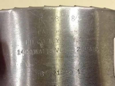NEW INDUSTRIAL HEATER B-68478