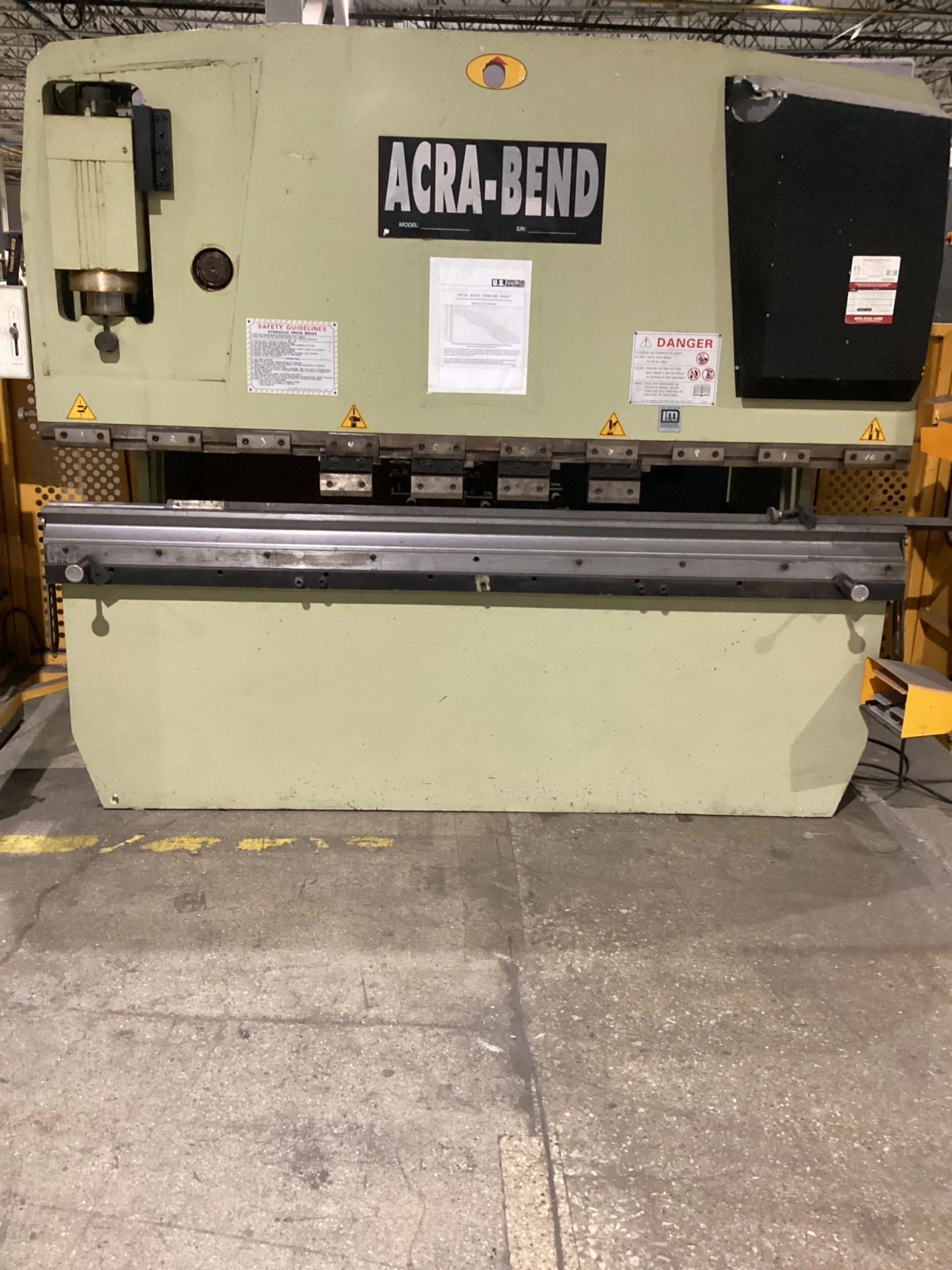Used ACRA-BEND US888 Press Brakes Michigan US | iGAM Industrial Marketplace #1423975