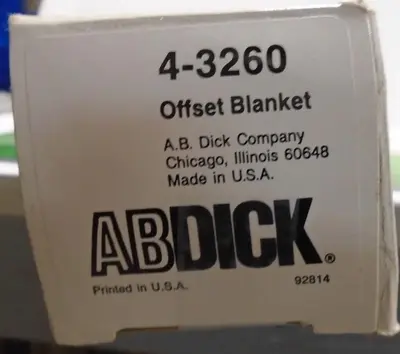 NEW AB DICK 4-3260