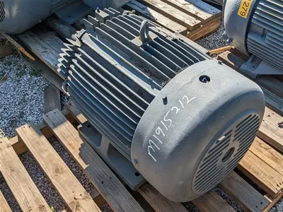 Rebuilt 60 HP 855 RPM TECO Electric Motor 405T Frame 460 Volts EOK