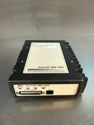 MDS Microwave Data Systems NR-100 Transit NR100XAFNBH Rev:E 13.8 VDC 2.5A(9.3.4)