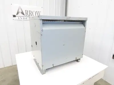 Powertran 3TB22-75K-C Stepdown Power Transformer 75kva 3Ph HV 480 LV 208Y/120