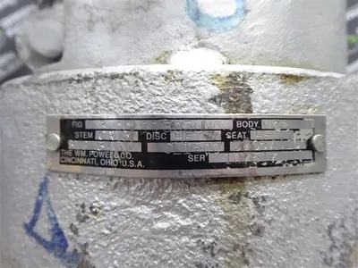 3" Powell Valves Fig. 1303 Bolted Bonnet Gate Valve Class 1500 11303JN6 Used