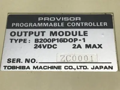 USED TOSHIBA B200P16DOP-1