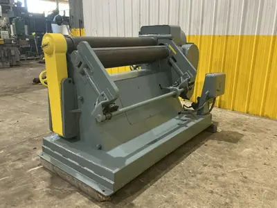 48" x 5/16" WYSONG MODEL #D-48 POWERED PLATE BENDING ROLL: YOBRO #24998