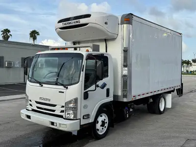 Used 2018 ISUZU NPR XD Reefer Trucks Florida US | Truck and Van Outlet #1509182