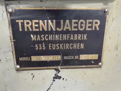 Used TRENNJAEGER UNI16/60/10/H Circular Cold Saws Ohio US | HGR 24 #1518110