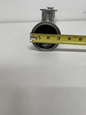 Stainless Steel  2.5" Sanitary x 20.5" Filter Housing Column