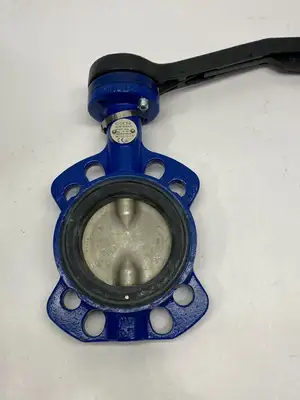 USED KEYSTONE SEATED BUTTERFLY VALVE DN100 DI BODY