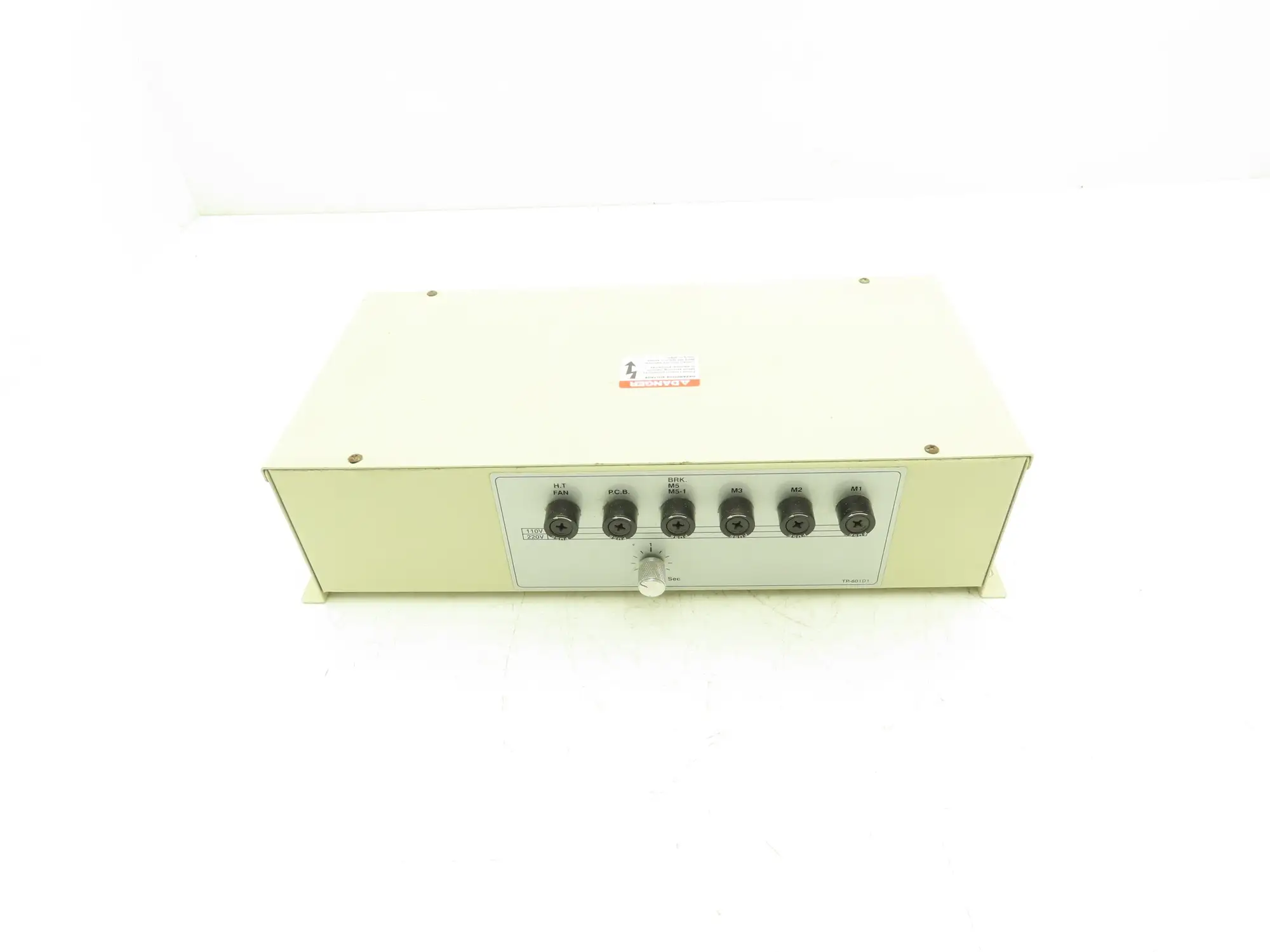Transpak TP-601D1 Controller Beta Plus Packaging Machine W Fuses 110/220