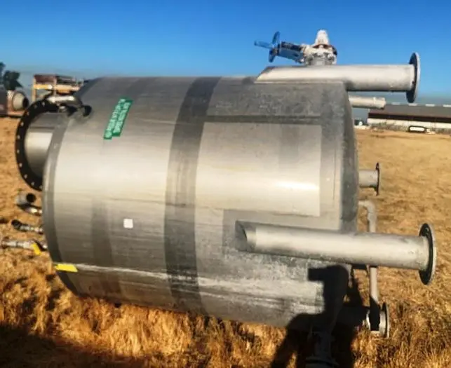 Tank, 1,250 Gallon, 316 Stainless Steel, DT/DB, 6' x 6' #S743949
