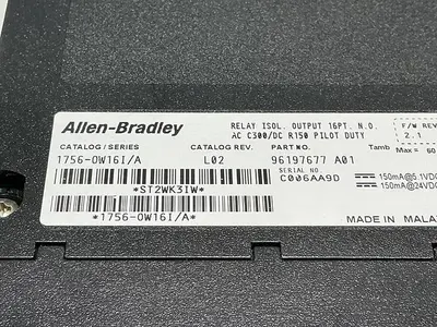 USED ALLEN BRADLEY 1756-OW16I SERIES A