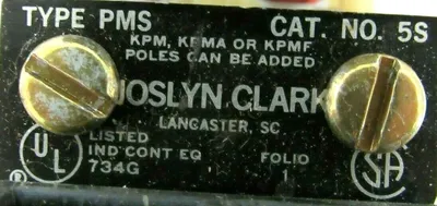 NEW JOSLYN CLARK 5SRR-76 SLIM JIM RELAY PMS-5S 5SRR76