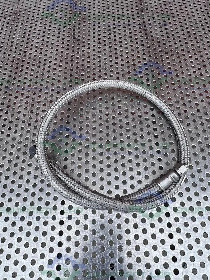 Unbranded 36" Stainless Steel Braided Hose w/ 1/2" NPT Fittings