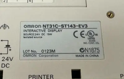 NEW OMRON NT31C-ST143-EV3 INTERACTIVE DISPLAY NT31CST143EV3