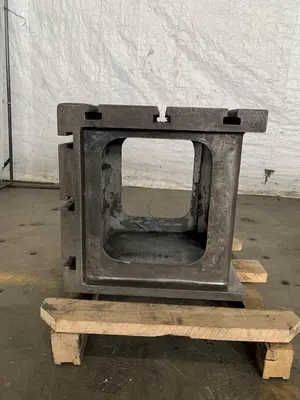 18" W X 18" D X 18" H CARLTON T-SLOTTED DRILL BOX TABLE. STOCK #0680224