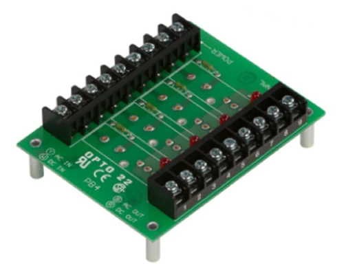 Opto 22 PB4 G1 4-Channel I/O Module Rack with 2 Barrier Strips [New]