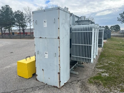 General Electric Prolec 1500 KVA Oil Transformer, 12.5 KV Pri