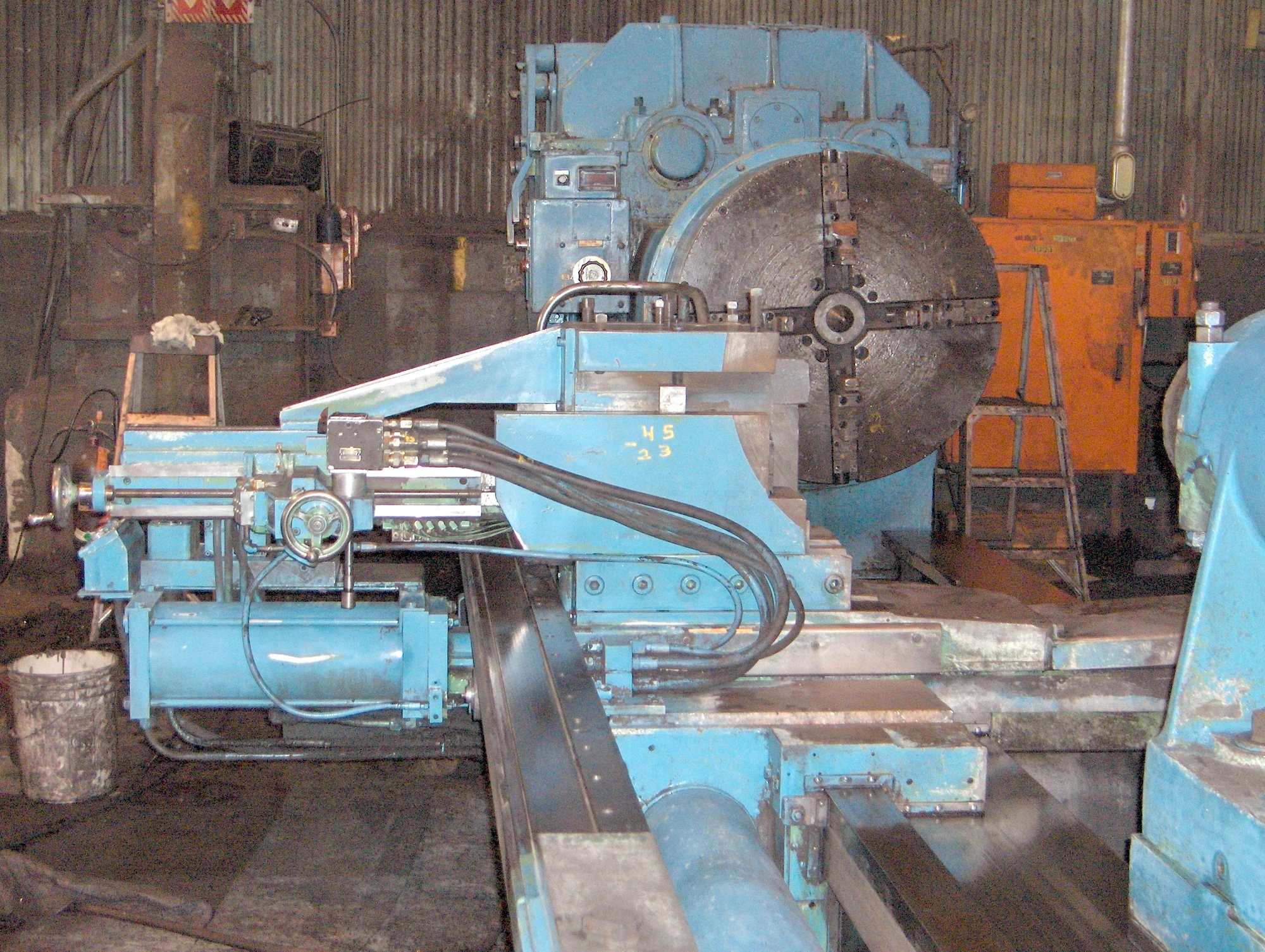 Used 2010 YOUNGSTOWN 50R FLAT BED Roll Lathes Pennsylvania US | Hadanich Machine #1443485