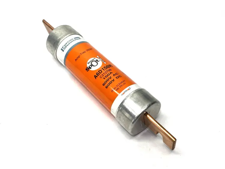 Used MERSEN DUAL ELEMENT TIME DELAY FUSE CLASS RK1 600V 150A Fuses Michigan US | Maverick Industrial Sales #1089848