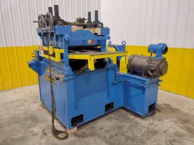 METFORM 24" X 1/4"  HI PRECISION BACKED UP COIL STRAIGHTENER STRIP  (14555) LEVELERS (ROLLER / PLATE & STRETCH) | Machinery International LLC (4)