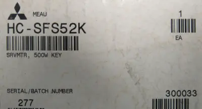 NEW MITSUBISHI HC-SFS52K SERVO MOTOR HCSFS52K