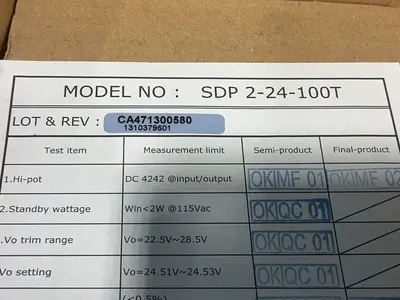 Used SOLA HD / EMERSON SDP 224100T DIN Rail Power Supplies Ohio US | HGR 24 #1549597