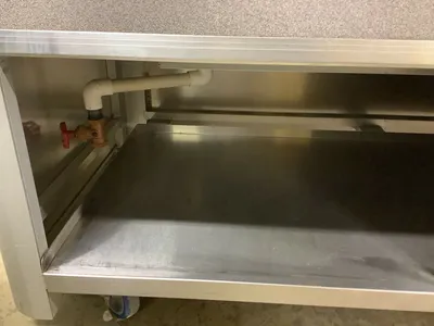 152-0352 Atlas Metal 64 Inch Ice Cooled Salad Bar