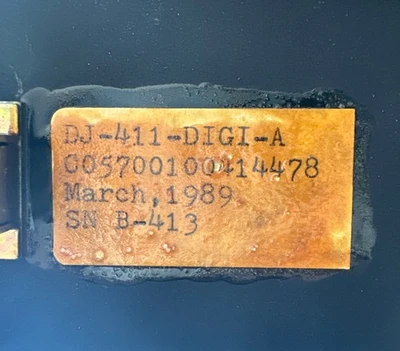 USED Bird Machine Company DJ-411-DIGI-A