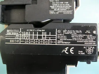 USED Telemecanique LC1 D1201 P7