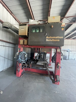 2014 BURLINGTON AUTOMATION PYTHON X Beam Coping Machines (Robotic) | JPS International Inc (12)