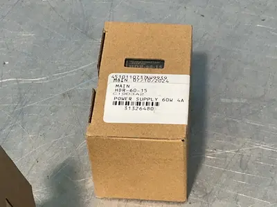 Used MEANWELL HDR6015 DIN Rail Power Supplies Ohio US | HGR 24 #1323851