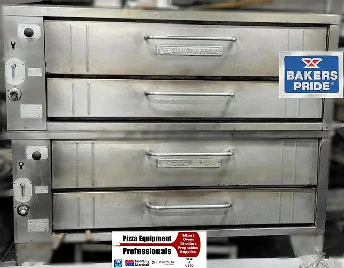 Bakers Pride Gas Double Deck Pizza Ovens