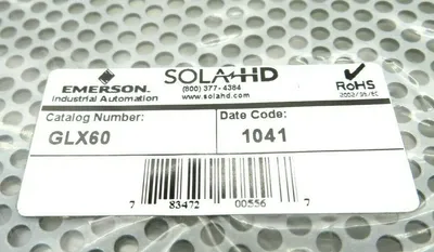 NEW EMERSON SOLA HD GLX60 ENCLOSURE KIT FOR GL60