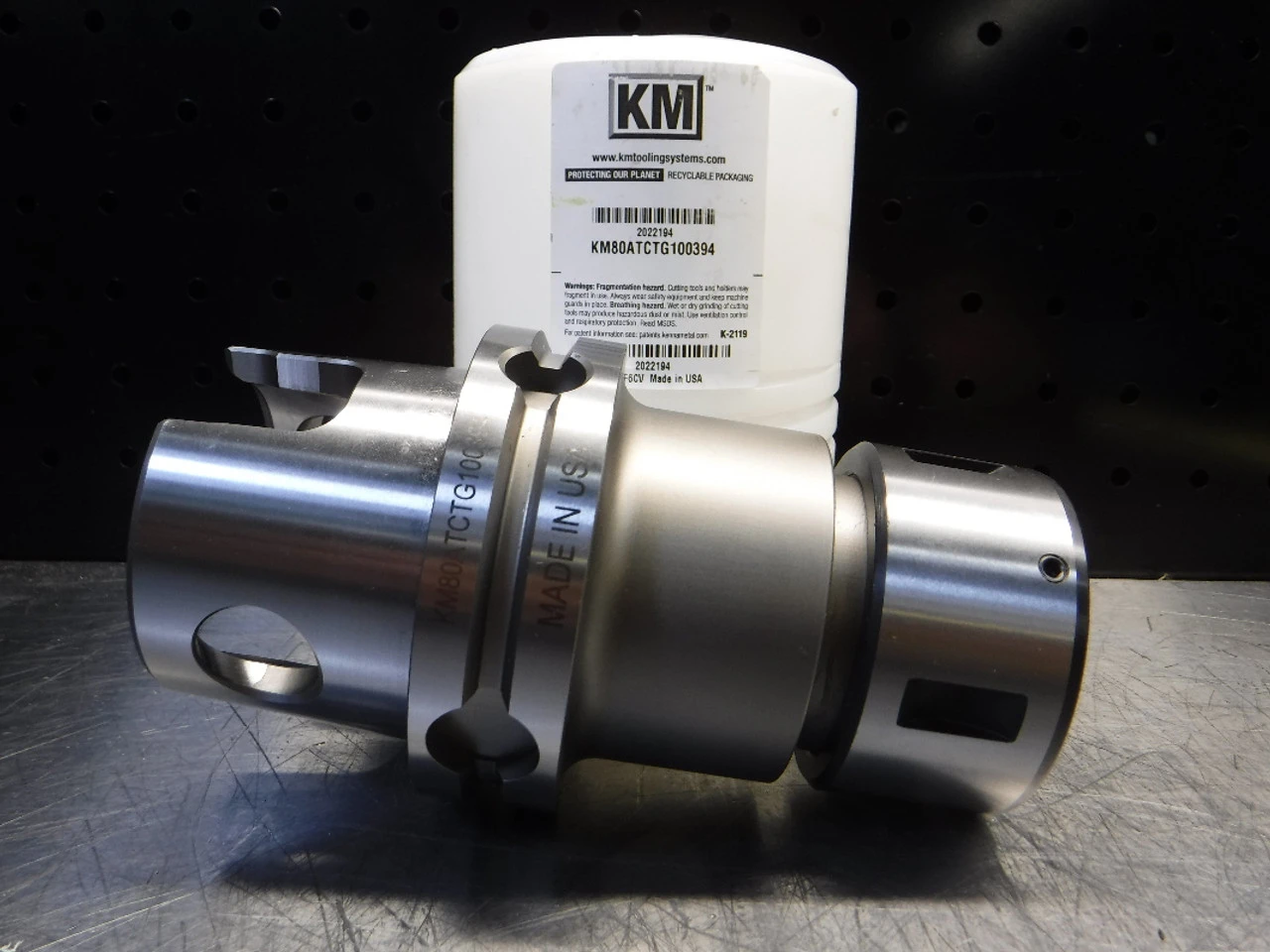 Kennametal KM80 Collet Chuck 100mm Projection KM80ATCTG100394 (LOC1444)